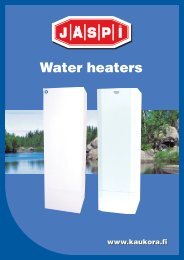 JÃƒÂ¤spi Water Heaters - Kaukora