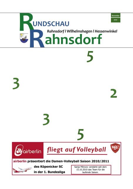 ahnsdorf - Rahnsdorfer Schirm