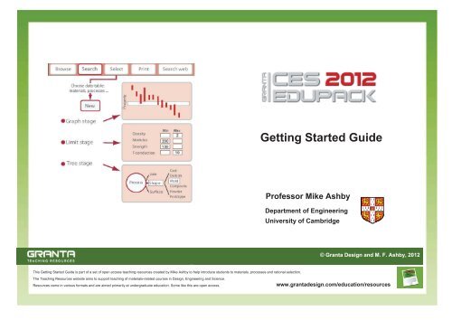 instructions for using ces edupack software