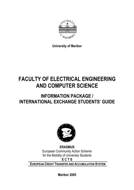 faculty of electrical engineering and computer science - FERI