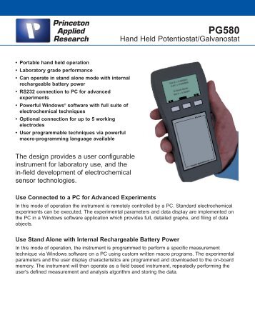 Princeton Applied Research PG580