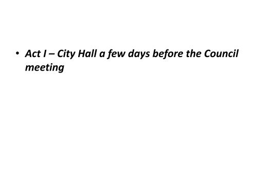 How to Run a Council Meeting - Iowa League of Cities