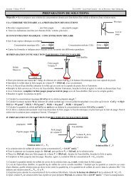 09 PrÃ©paration de solutions - Cours de physique et de chimie