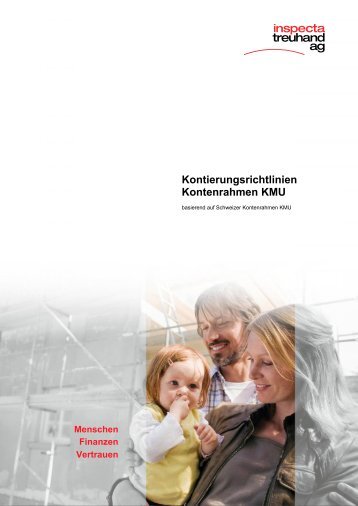 Kontierungsrichtlinien Kontenrahmen KMU - Inspecta Treuhand AG