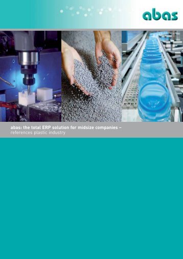 Plastics industry references in PDF format - ABAS Software AG