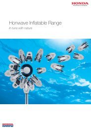 Honwave Inflatable Brochure
