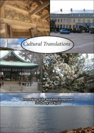 Cultural Translations
