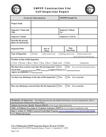 sle site inspection report overall site sle site inspection report overall site