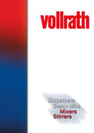 VOLLRATH - Mixers - Paul Vollrath GmbH & Co KG