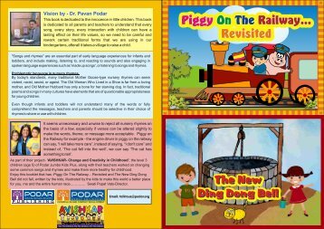 piggy on the railway-the new ding dong bell - Podar Jumbo Kids Plus