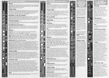 Amek Angela - Analog Recording Console Forum