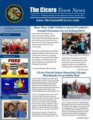 The Cicero Town News - The Town of Cicero