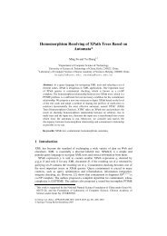 Homomorphism Resolving of XPath Trees Based on Automata*