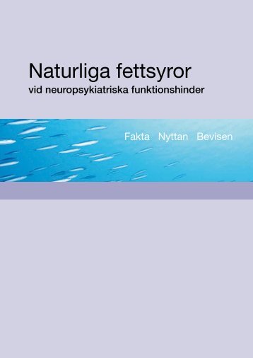 Naturliga fettsyror - Scientific Communication AB