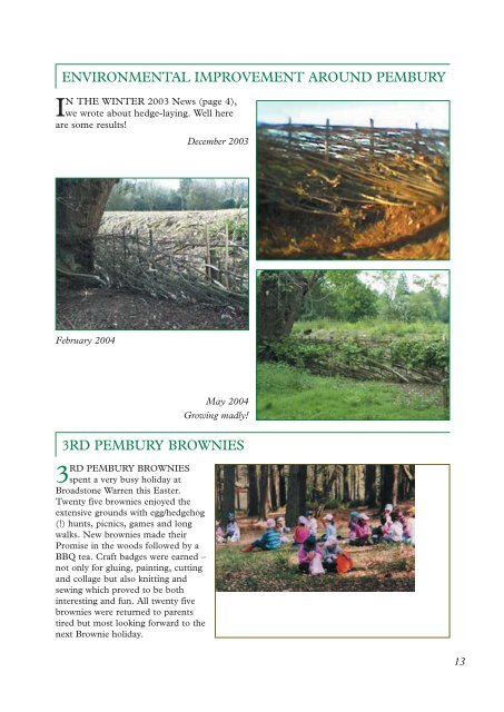 Issue 118 - the Pembury Village Website
