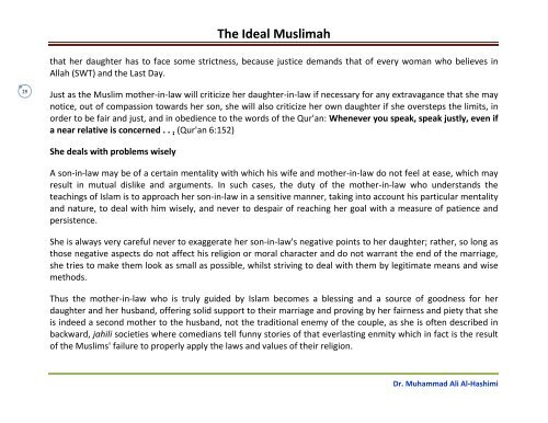 The Ideal Muslim Woman - The Quran Blog - Enlighten Yourself