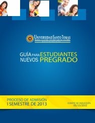 Guia NEOTOMASINOS 1 - 2013 - universidad santo tomas de ...