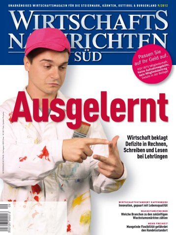 Ausgabe 09/2012 Wirtschaftsnachrichten SÃƒÂ¼d