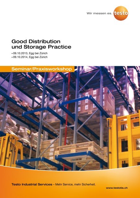 Good Distribution und Storage Practice - Testo Industrial Services ...