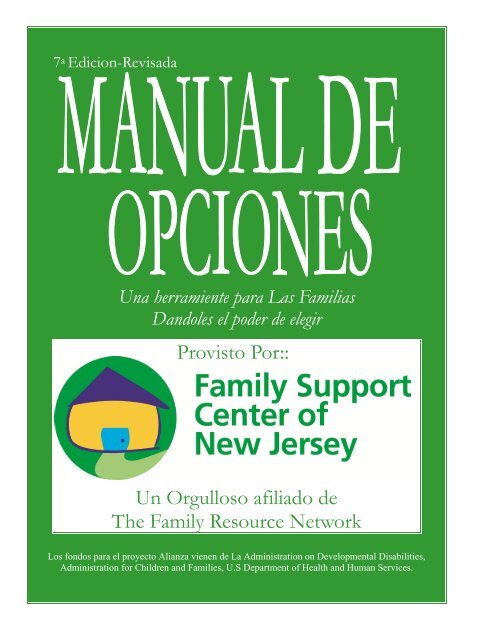 R E C U R S O S - Family Support Center of New Jersey