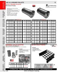 16C & 3J ROUND COLLETS E - U S Shop Tools