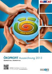 Ãkoprofit Auszeichnung 2013 - STENUM GmbH