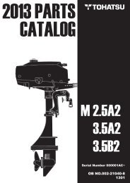 M 2.5A2 3.5B2 3.5A2 - Tohatsu