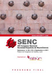 programa final del Congreso - Hacerse miembro de SENC