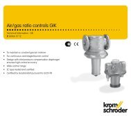 Gas/Air Ratio Regulator GIK Technical Sheet - Combustion 911
