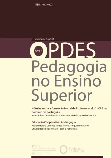 Pedagogia no Ensino Superior (17) - ESEC