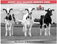 The Power of Balanced BreedingÂ® AUGUST 2004 BALANCED ...