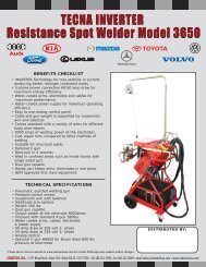 Techna Inverter Spot Welder 3650 - Cebotechusa.com