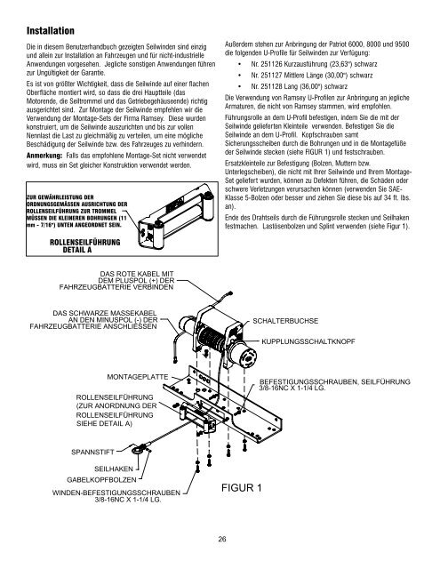 Ramsey Winch Company