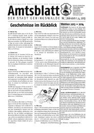 Nr.: 266 vom 1. 4. 2013 - Geringswalde
