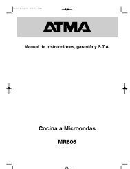 Cocina a Microondas MR806 - Atma