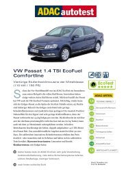 VW Passat 1.4 TSI EcoFuel Comfortline - Volkswagen AG