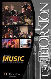 MUSIC - USC Student Affairs Information Technology