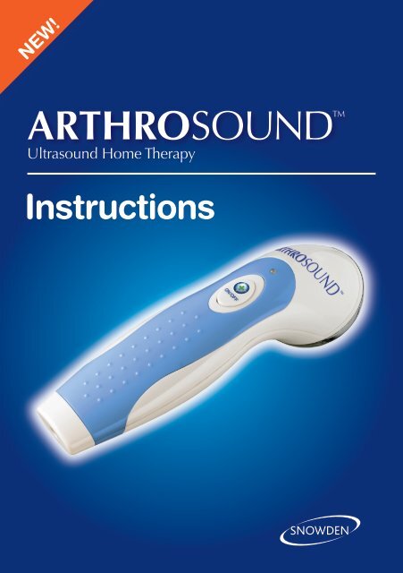 ARTHROSOUNDâ¢ - Snowden Healthcare Snowden Healthcare