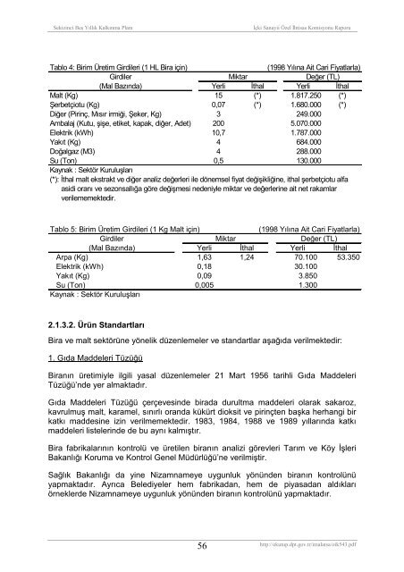 Ä°Ã§ki Sanayii - TÃ¼tÃ¼n ve Alkol PiyasasÄ± DÃ¼zenleme Kurumu