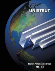 The Unistrut World of Support starts with our network of Unistrut ...