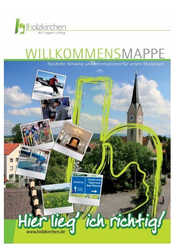 Willkommensmappe (PDF/3,8 MB ) - Holzkirchen