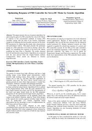 Optimizing Response of PID Controller for Servo DC Motor by ...