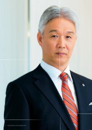 A Message from President and CEO  - Kao