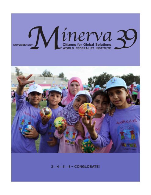Minerva, Fall 2011 - Citizens for Global Solutions