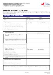 Personal Accident Claim Form ver 1.2 - Great Eastern Life