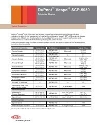 VespelÂ® SCP-5050 Data Sheet - Curbellplastics.com