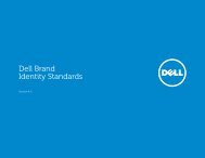 Dell Brand Identity Standards - Tradedoubler