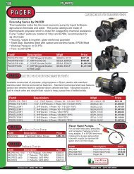 GAS ENGINE DRIVEN TRANSFER PUMPS ELECTRIC MOTOR ...