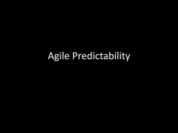 Slides: Todd Sheridan "Agile Planning: Tracking ... - Rally Software