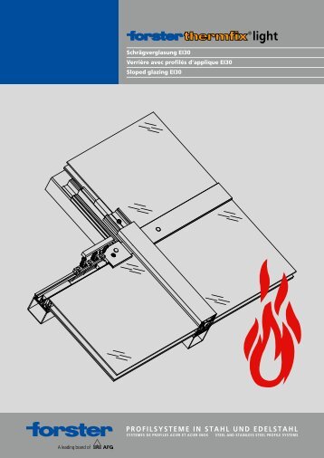 Forster thermfix light verrière EI30